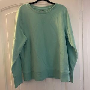 Tek Gear Light Green Ultrasoft Fleece Crewneck